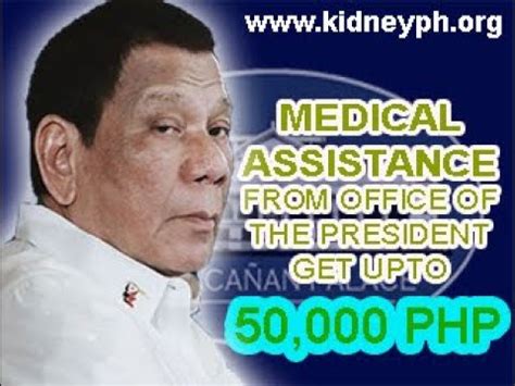 pace malacanang|Medical Assistance from the Office of the President of the .